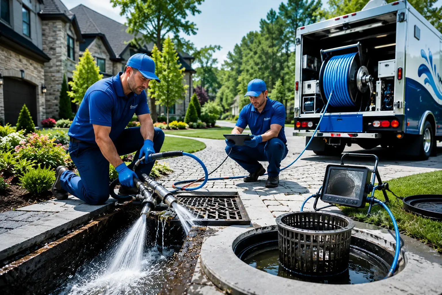 Local outdoor drain cleaning professionals in Libertyville, IL